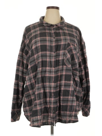 Torrid Long Sleeve Button-Down Shirt (view 1)