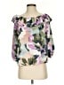 J.Crew Mercantile 100% Polyester Green 3/4 Sleeve Blouse Size XS - photo 1