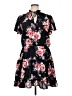 Unbranded 100% Polyester Floral Black Casual Dress Size XL - photo 1