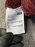 Elodie Solid Burgundy Pullover Sweater Size L - photo 8