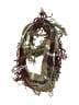 Unbranded Tweed Burgundy Scarf One size - photo 1