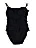 Aqua Green Black Bodysuit Size L - photo 1