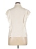 Theory Ivory Sleeveless Button-Down Shirt Size XL - photo 2