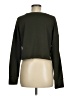 Shein 100% Polyester Green Cardigan Size M - photo 2