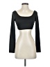 Zaful Black Long Sleeve Top Size S - photo 1