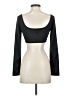 Zaful Black Long Sleeve Top Size S - photo 2