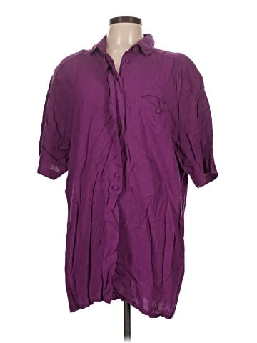 Sostanza 3/4 Sleeve Button-Down Shirt (view 1)