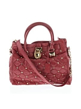 MICHAEL Michael Kors Leather Satchel (view 1)