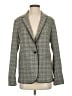 Banana Republic Plaid Gray Blazer Size 8 - photo 1