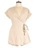 Shein 100% Cotton Solid Tan Romper Size 6 - photo 1