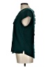 Daniel Rainn 100% Rayon Teal Short Sleeve Blouse Size L (petite) - photo 5