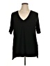 Torrid Black Short Sleeve Top Size 1X Plus (1) - photo 1