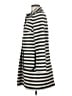 Boden Stripes Ivory Trenchcoat Size 4R - photo 5