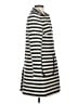 Boden Stripes Ivory Trenchcoat Size 4R - photo 4