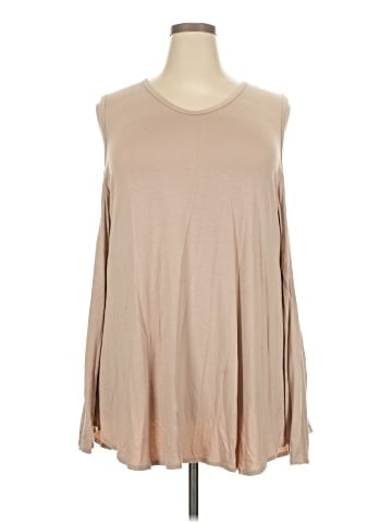 Cool Melon Long Sleeve Blouse (view 1)
