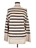 Unbranded Stripes Tan Pullover Sweater Size M - photo 1