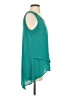 Rafaella 100% Polyester Teal Sleeveless Blouse Size S - photo 4