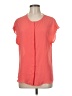 Apt. 9 100% Polyester Orange Short Sleeve Blouse Size M - photo 1