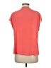 Apt. 9 100% Polyester Orange Short Sleeve Blouse Size M - photo 2
