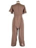 Li Guang Solid Brown Jumpsuit Size M (estimated) - photo 2