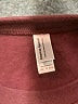 American Apparel Burgundy Sweatshirt Size XS - photo 7