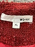 WD.NY 100% Polyester Tweed Burgundy Blazer Size XL - photo 6