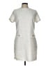 Bebop 100% Polyester Tweed Ivory Casual Dress Size L - photo 1