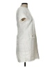 Bebop 100% Polyester Tweed Ivory Casual Dress Size L - photo 4
