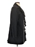Tahari Black Trenchcoat Size S (estimated) - photo 4