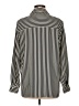 Ship'n Shore 100% Polyester Stripes Black Long Sleeve Blouse Size 8 - photo 2