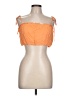 VICI 100% Rayon Orange Sleeveless Blouse Size L - photo 1