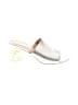 NANETTE Nanette Lepore Silver Sandals Size 6 1/2 - photo 1