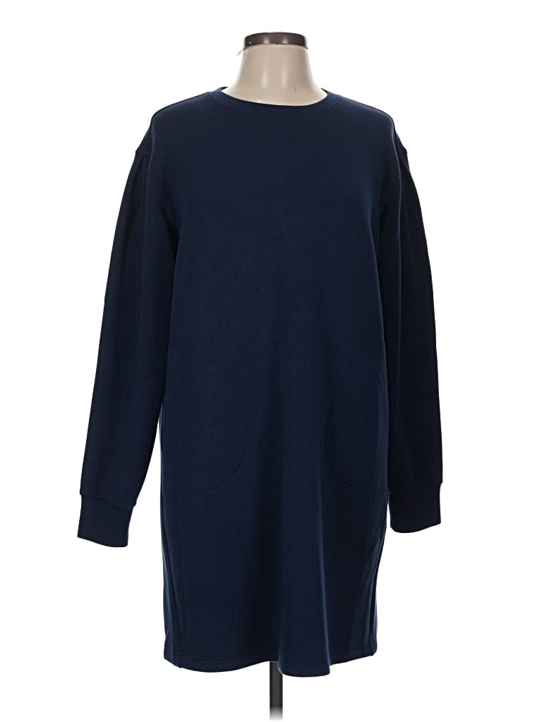 Pre-owned Spanx Pullover Sweater In Blue