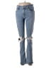 AGOLDE Hearts Blue Jeans Size 26 waist - photo 1
