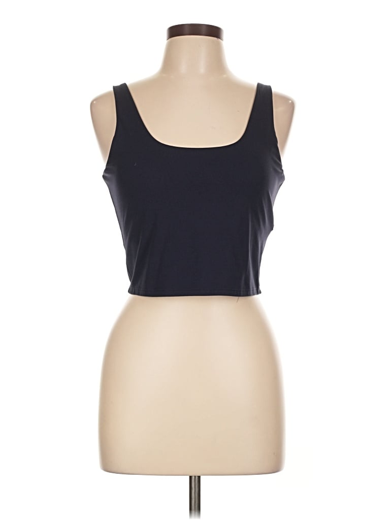 Pre-owned Splits 59 Tank Top Black Strapless Neckline Tops