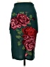 Lularoe 100% Polyester Teal Formal Skirt Size XS - photo 2