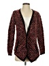Moth Tweed Burgundy Cardigan Size S - photo 1
