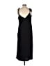 Forever 21 Solid Black Casual Dress Size L - photo 2