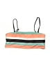 Unbranded Color Block Orange Swimsuit Top Size M - photo 1
