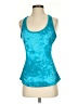 Active 100% Polyester Teal Tank Top Size S - photo 1