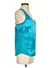 Active 100% Polyester Teal Tank Top Size S - photo 4