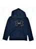 Under Armour 100% Polyester Blue Pullover Hoodie Size 7 - photo 1