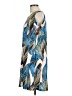 Unbranded Tropical Blue Casual Dress Size L - photo 5