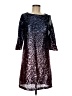 Maia 100% Polyester Stars Purple Cocktail Dress Size 6 - photo 1