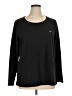 Basic Editions Black Long Sleeve T-Shirt Size 1X - photo 1