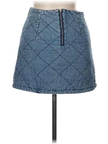 Angel Kiss Denim Skirt (view 2)