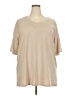 Unbranded Tan Short Sleeve Top Size XXL - photo 1