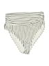 Unbranded Stripes Ivory Swimsuit Bottoms Size S - photo 1