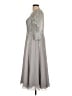 JJ's House 100% Polyester Gray Cocktail Dress Size 12 - photo 5