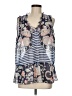 CAbi 100% Polyester Blue Sleeveless Blouse Size M - photo 1